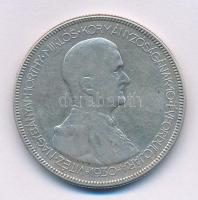 1930. 5P Ag "Horthy jobbra" T:VF Adamo P8