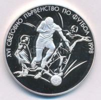Bulgária 1997. 1000L Ag "16. Labdarúgó Világbajnokság - Franciaország" kapszulában T:PP
B...