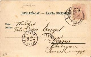 1898 (Vorläufer) Diakovár, Djakovo, Dakovo; Stolna crkva, Gospodska ulica, Strolna crkva, Portal sto...