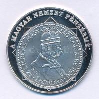 DN "A magyar nemzet pénzérméi - Honfoglalás Milleniumi emlékpénz 896-1896" Ag emlékérem ta...