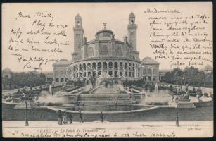 1905 Szini Gyula és Kemény Simon írók által írt képeslap Kiss József költő lányának