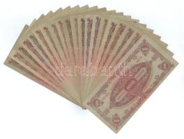 1945. 10.000P (20x) mind "MNB" bélyeggel és mind más sorozatszámmal, "L 331" - &...