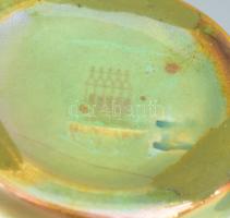 Zsolnay eozin mázas szüreti pohár. Arany eozinmázzal borított, hibátlan m: 16 cm