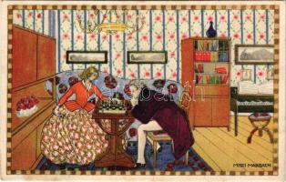 Sakk / Chess game. B.K.W.I. 670-6. s: Mitzi Marbach