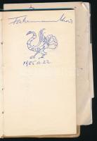 Aláírásgyűjtemény, erdélyi (főként kolozsvári) művészek, értelmiségiek: Reményik Sándor (1890-1941) ...