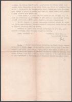 1942 Sárosi György FTC labdarúgó, válogatott játékos gépelt levele az orosz frontról, főleg a Fradi ...
