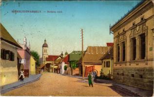 1914 Székelyudvarhely, Odorheiu Secuiesc; Bethlen utca. W. L. Bp. 7618. / street (Rb)