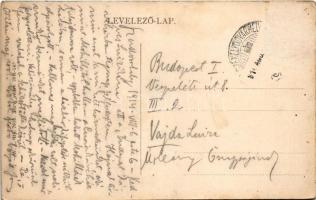 1914 Székelyudvarhely, Odorheiu Secuiesc; Bethlen utca. W. L. Bp. 7618. / street (Rb)