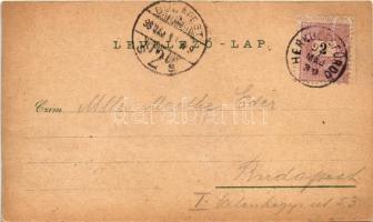 1898 (Vorläufer) Ada Kaleh, Türkische Insel i. d. Donau (bei Orsova), Türkischer Bazar / Török szige...