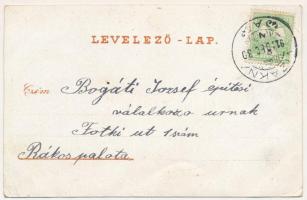 1911 Vízakna, Salzburg, Ocna Sibiului; sós gyógyfürdő. Takáts Jenő kiadása / salt baths, spa. Art No...