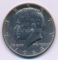 Amerikai Egyesült Államok 1964. 1/2$ Ag "Kennedy" T:AU USA 1964. 1/2 Dollar Ag "Kennedy" C:AU Krause KM#202