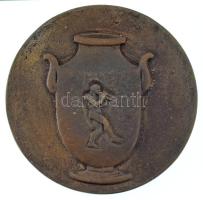 Pátzay Pál (1896-1979) DN "Pécsi József MCMXXXIX" kétoldalas bronz emlékérem (68mm) T:XF /...