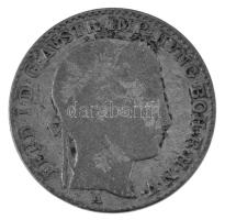 Ausztria 1848A 3kr Ag "V. Ferdinánd" T:XF patina / Austria 1848A 3 Kreuzer Ag "Ferdinand V" C:XF patina Krause KM#2191