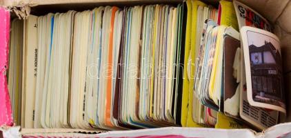 Kb 350 db reklámos kártyanaptár ca 1970-1990, néhány duplummal.