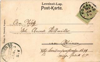 1905 Fogarasi-havasok (Fogarasi Kárpátok), Fogarascher Karpathen, Muntii Fagarasului; Nagy-Vist. D. ...