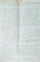 1847 A pozsonyi Országgyűlésre küldött Ugocsa vármegyei követeknek szóló utasítások és mellékelt lev...