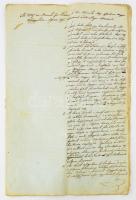 1847 A pozsonyi Országgyűlésre küldött Ugocsa vármegyei követeknek szóló utasítások 10 beírt oldalon. A dokumentumban a reform országgyűlésen felmerült javaslatokra vonatkozó véleményeket írják le, Erdéllyel való Unió, zsidók polgárjoga, közteherviselés, József Nádor műegyetem alapítása, stb.