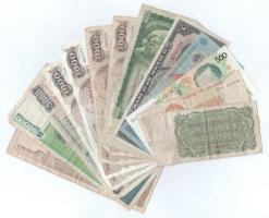13db-os külföldi bankjegytétel, benne Brazília, Csehszlovákia, Görögország, Jugoszlávia, Mexikó, Románia T:F,VG (egyik AU) 13pcs foreign banknote lot, within Brazil, Czechoslovakia, Greece, Yugoslavia, Mexico, Romania C:F,VG (one AU)