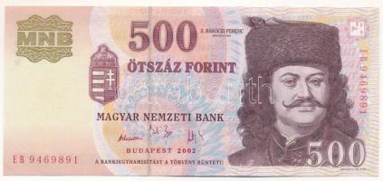2002. 500Ft "EB 9469891" T:AU Adamo F54B1
