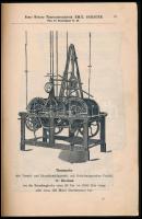 cca 1894-1900 Preis-Courant über Thurm-Uhren für Kirchen, Schlösser, Kasernen, Fabriken und Öffentlc...