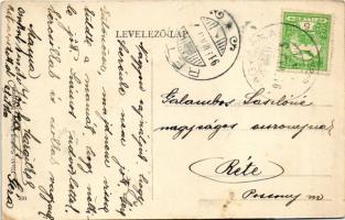 1915 Nagyócsa, Ocsova, Ocová (Zólyom, Zvolen); Főerdész lak, tejszövetkezet. Schmidl Sándor kiadása ...