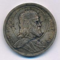 1938. 5P Ag "Szent István" T:XF patina
Adamo P8.1