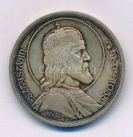 1938. 5P Ag "Szent István" T:AU,XF patina
Adamo P8.1