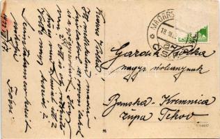 1922 Szőgyén, Szölgyén, Svodín, Seldin; Szent Mihály templom, Fő utca (Magyarszőgyén), Fő tér / chur...