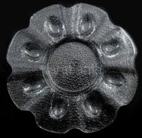 Húsvéti asztalközép dísztál, bordázott felülettel, d: 32 cm