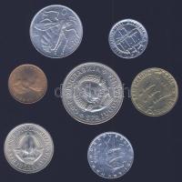 Európa kis "FAO"-tétel 1971-77. 7db, benne Jugoszlávia, Man-sziget, San Marino T:1