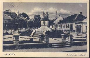 Várpalota, frontharcos emlékmű (EK)