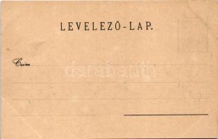 Besztercebánya, Banská Bystrica; IV. Béla király tér keletről, Barth, Herritz János, Kohn üzlete, pi...