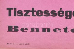 1945 ,,A Független Kisgazda-, Földmunkás és Polgári Párt IV. ker. szervezete választói nagygyűlést t...