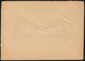 1944. dec. 7. Budapest helyi levél 20f portóval / Local cover with 20f postage due
