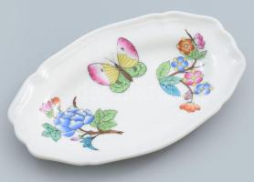 Herendi óherendi Viktória mintás tálka, jelzett, kis kopással, h: 10 cm