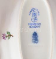 Herendi óherendi Viktória mintás tálka, jelzett, kis kopással, h: 10 cm