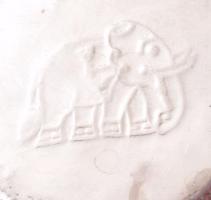 8 darab keleti ezüst (Ag) tálka, jelzés nélkül, 230g