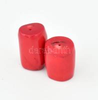 2 darab fűzhető korall, m: 2,5 cm