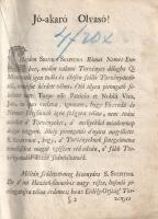 Erdély országának Három Könyvekre osztatott Törvényes könyve. Melly approbata, compilata constitutio...