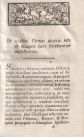 Horányi, [Elek] Alexius: 
De Sacra Corona Hungariae et Regibus eadem redimitis Commentarius.
[Pest...
