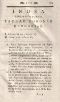 Horányi, [Elek] Alexius: 
De Sacra Corona Hungariae et Regibus eadem redimitis Commentarius.
[Pest...