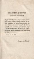 Széchenyi István: 
Hitel. Írta gróf Széchenyi István. Harmadik kiadás.
Pesten, 1830. Petrózai Trat...