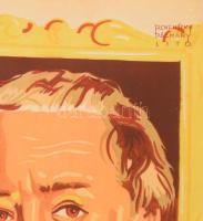 Az ördög nem alszik, 1941. Moziplakát (filmplakát, rácsplakát). Tolnay Klári, Hajmássy Miklós, Csort...