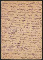 Szovjetunió; 1936 Propaganda díjjegyes levelezőlap díjkiegészítéssel Soviet Union 1936 Propaganda PS...