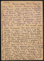 Soviet Union 1933 Propaganda PS-card with additional franking Szovjetunió; 1933 Propaganda díjjegyes...