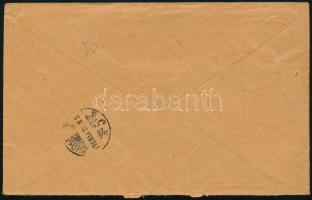 1916 Ajánlott tábori posta levél / Registered field cover "K.u.k. INFANTERIEBATAILLON Nr. 4/25&...