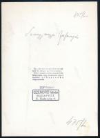 cca 1930-1940 Szendrő István (1908-2000): Somogy megyei fafaragó, hátoldalon pecséttel jelzett fotó,...