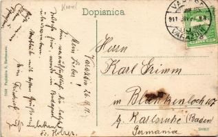 1911 Varasd, Warasdin, Varazdin; Pivno izviraliste / Bierquelle L. Novak / L. Novák sörcsarnoka, bel...