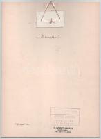 G. Szántó András (1937-2002): Metamorfózis. Fotó, papír, kartonon, hátoldalán pecséttel jelzett, kis...