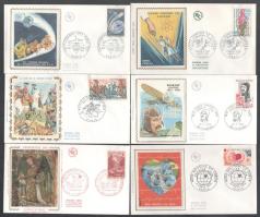 Franciaország 1969-1972 14 db vegyes témájú FDC